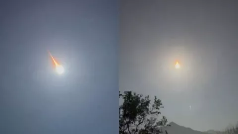 VIDEO | Captan extraño objeto luminoso en Coahuila y Nuevo León hoy; ¿fue meteoro o meteorito?