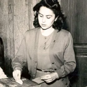 Voto de la mujer en México.