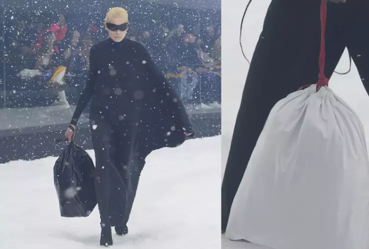 El nuevo diseño de la bolsa de basura de Balenciaga