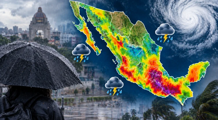 ¿Dónde habrá lluvias hoy 5 de octubre? Lista de estados con alerta por tormentas torrenciales e intensas