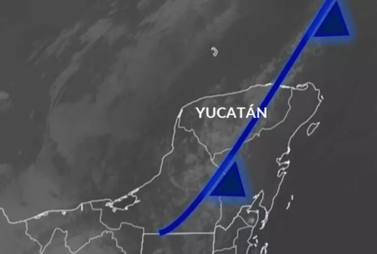 Frente Frío en Yucatán
