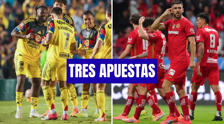 Tres apuestas de la IA para Toluca vs. América