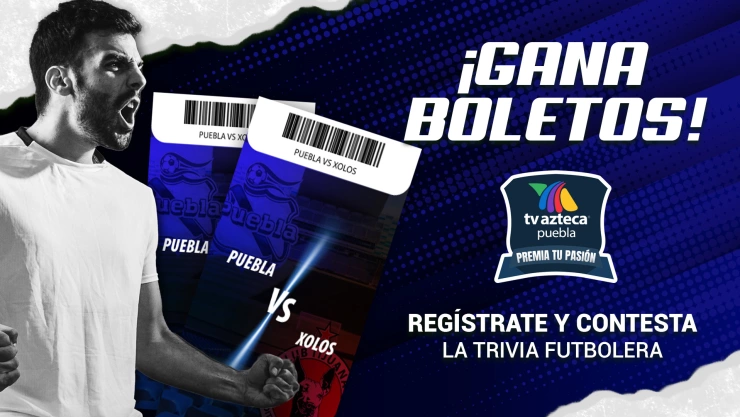 ¡Participa para GANAR un pase doble para el partido Puebla vs Xolos!