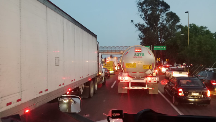 Reporte vial México Querétaro hoy 13 de abril