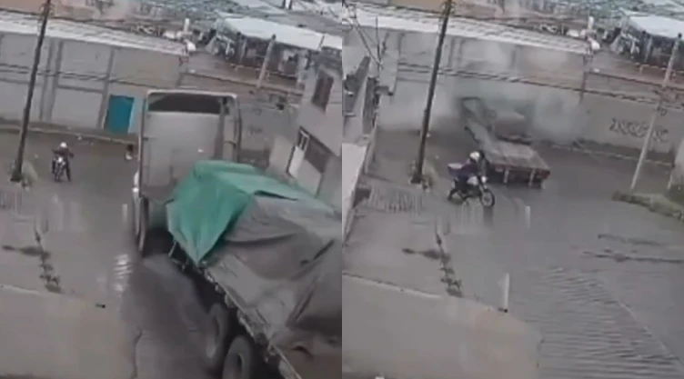 Tráiler se estrella en Tultitlán, Edomex