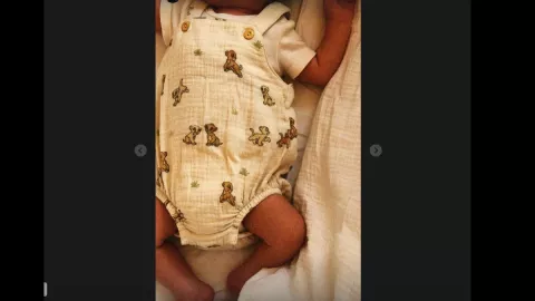 Primeras imágenes de Noah, hijo de Yuridia.