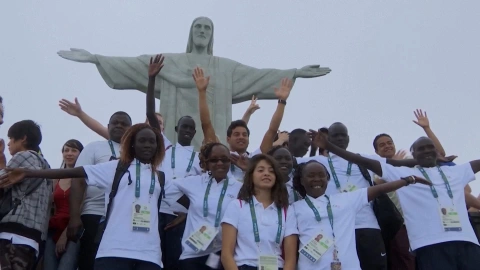 El equipo olímpico de refugiados que participó en Río 2016 constó de 19 personas.
