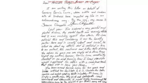 García luna defensa sobre comportamiento