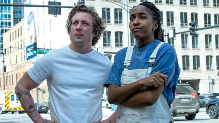 Jeremy Allen White y Ayo Edebiri, protagonistas de ‘The Bear’ en Chicago