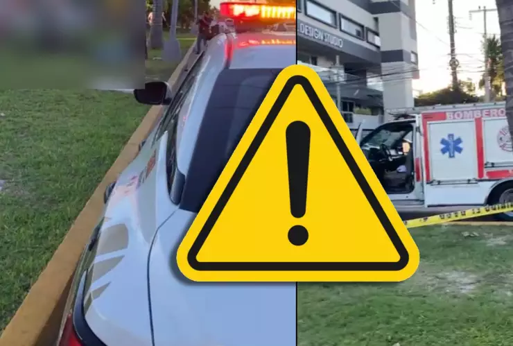 ¡Atención! Se reporta FATAL accidente en avenida Bonampak de Cancún, hoy 3 de noviembre