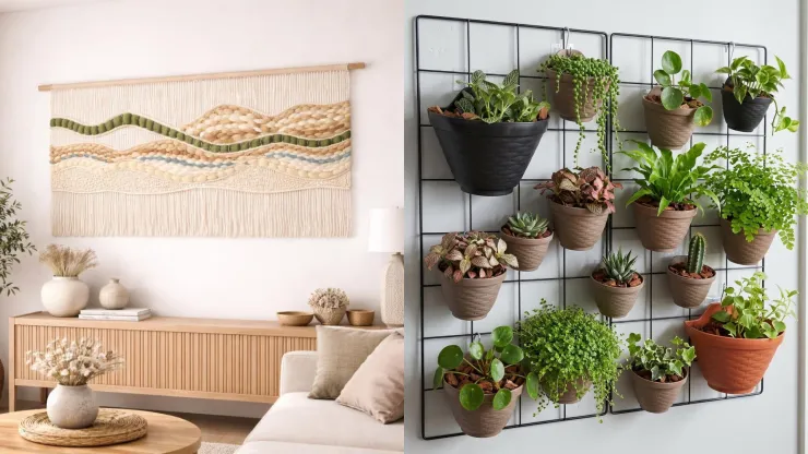 Ideas para decorar sin perforar pared