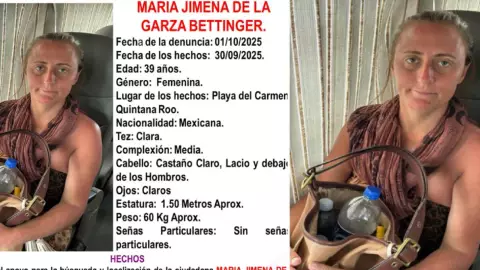 Reportan la desaparición de María Jimena de la Garza Bettinger: Activan protocolo Alba en Playa del Carmen