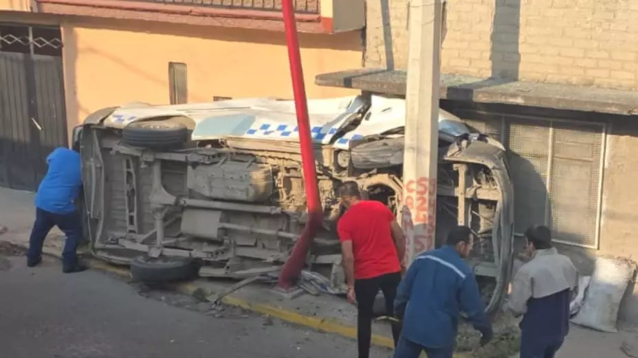 Accidente en Los Reyes, La Paz.