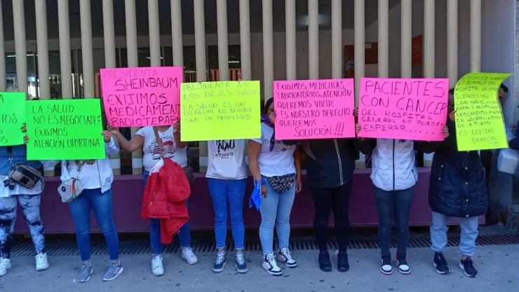 Marchas hoy en CDMX: Pacientes con cáncer se manifiestan en el Hospital General por desabasto hoy 5 de agosto