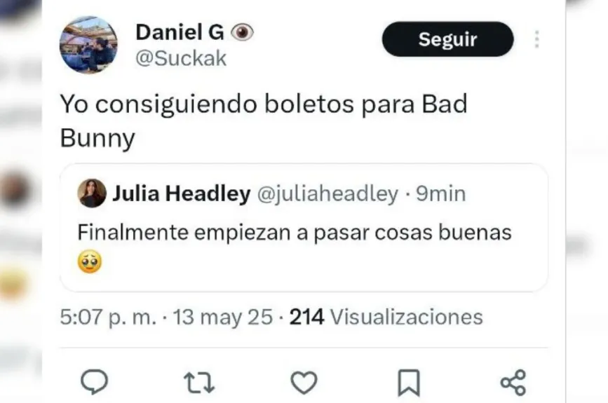 Estos son los memes que nos dejó de la venta de boletos para Bad Bunny 2025
