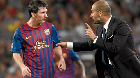Messi ganaba los títulos de Barcelona, no Guardiola