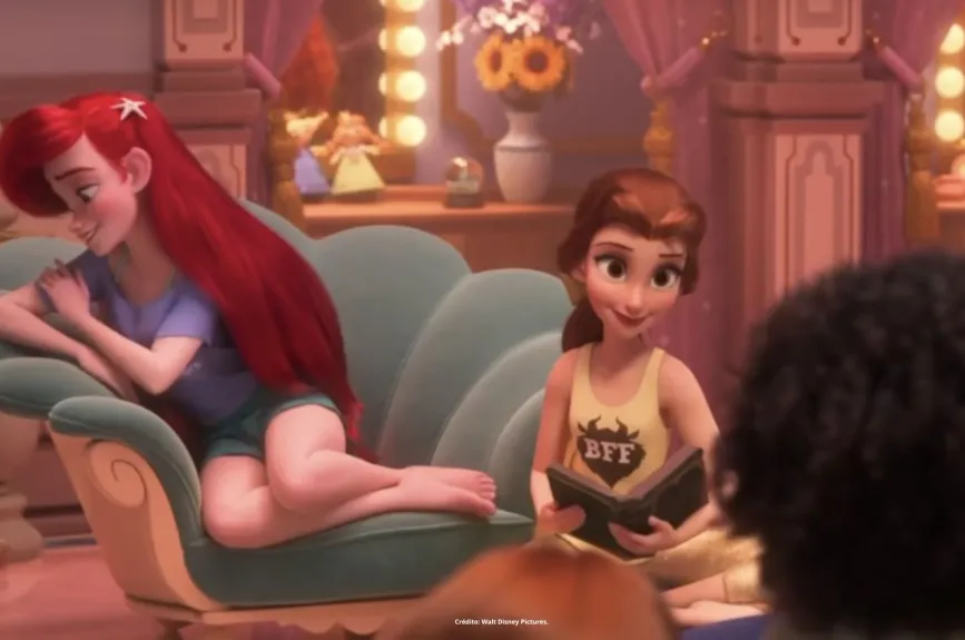 La película Wifi Ralph incluyó en varias de sus escenas a personajes de otras películas animadas, así como marcas y mucho más. | Estreno Platinum por Azteca 7