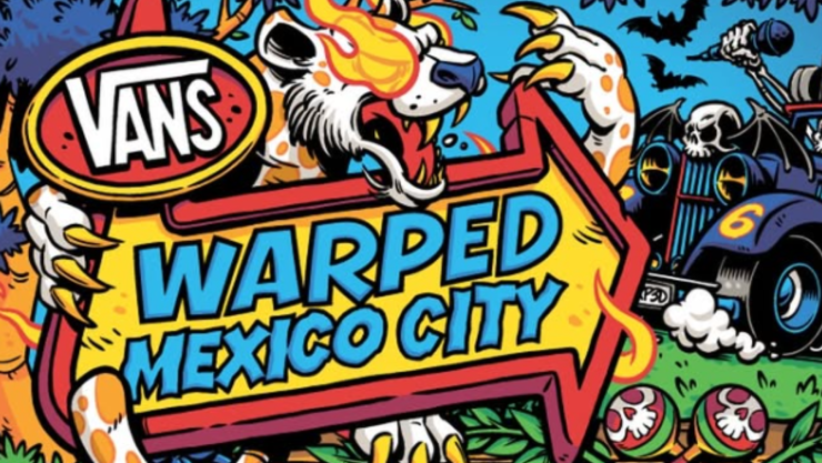 Conciertos GRATIS en CDMX por el Vans Warped Tour