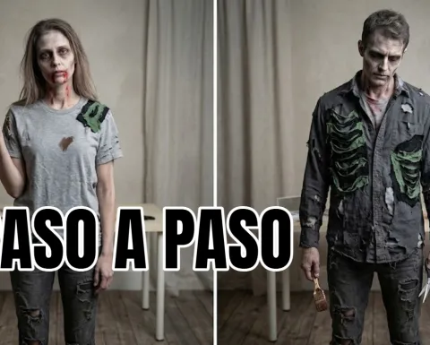 Ideas DIY: cómo hacer un disfraz de zombie para Halloween con ropa reciclada (paso a paso)