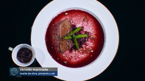 Venado marinado Masterchef México 2018