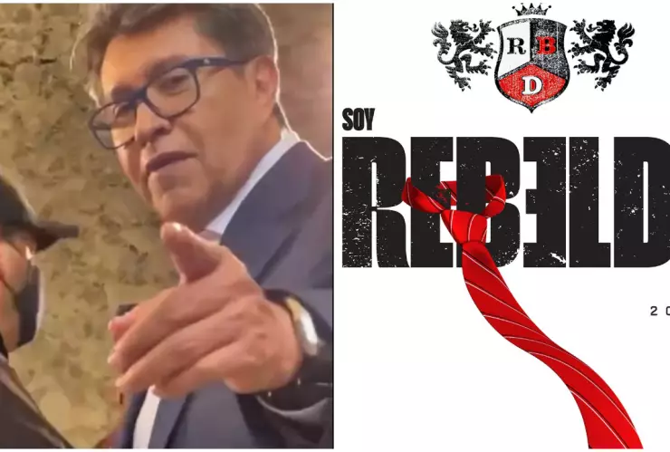 Ricardo Monreal aprovecha regreso de RBD para decirse rebelde con causa