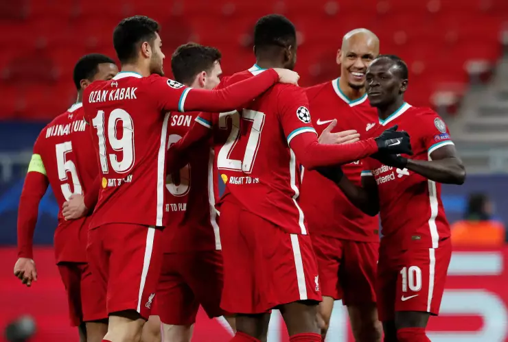 Liverpool pasó por encima del RB Leipzig y va a cuartos de fin