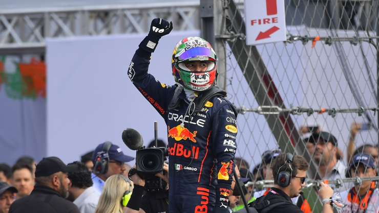 ‘Checo’ P&eacute;rez en el GP de M&eacute;xico 2022