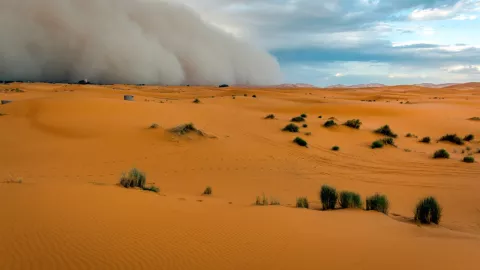 nube polvo Sahara afectará a México