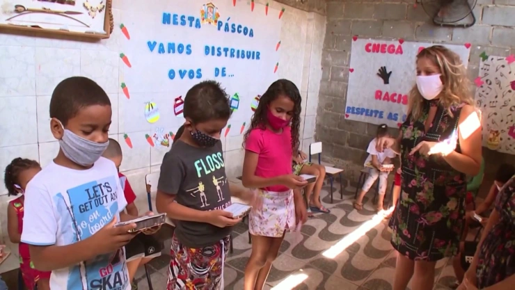 Proyecto de literatura en favelas de Brasil