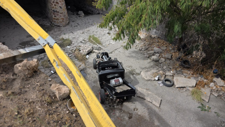 Hot rod accidentado en Chihuahua