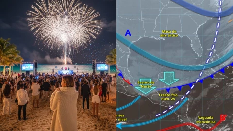 Fin de Año ‘fresco’ en Quintana Roo con temperatura mínima de 17°: Pronóstico del clima en Cancún HOY, 31 de diciembre de 2025