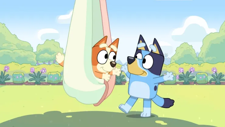 capítulos de bluey niños paciencia con hermanos menores