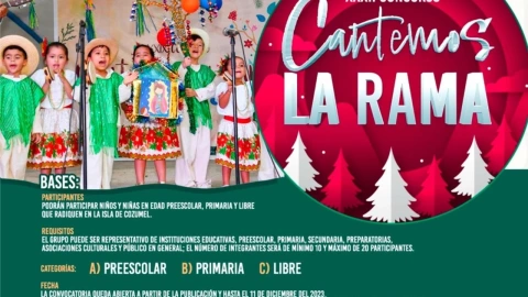 Conoce los detalles del concurso “Cantemos La Rama” en Quintana Roo