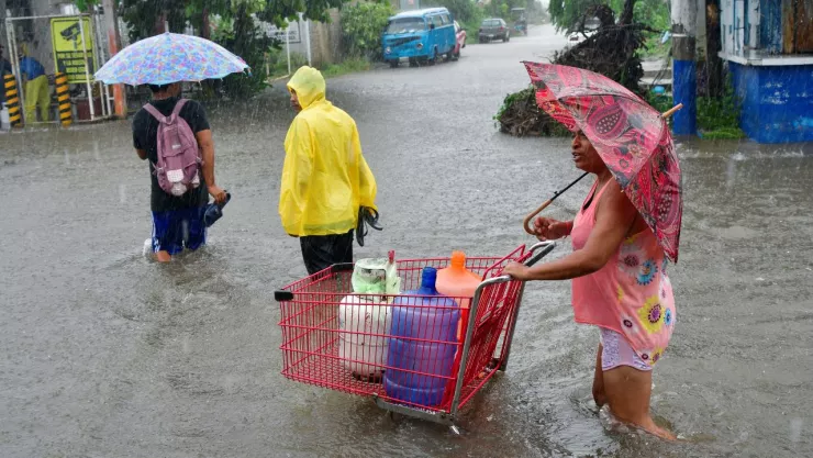 Paso del huracán “John” en Acapulco