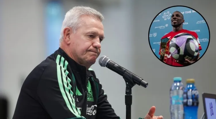 Javier Aguirre habló de Julián Quiñones