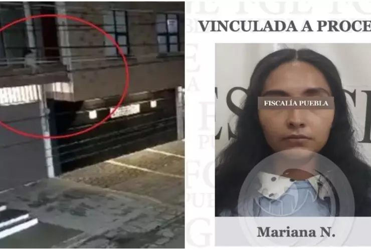 La mamá del bebé que cayó de balcón en Puebla se separó de su pareja tres meses antes.