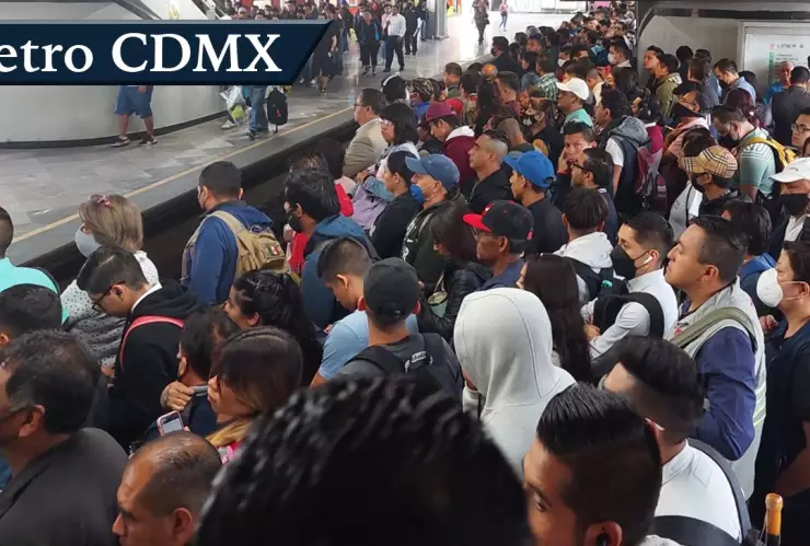 Retrasos y aglomeraciones en varias estaciones y líneas del Metro CDMX hoy 8 de septiembre