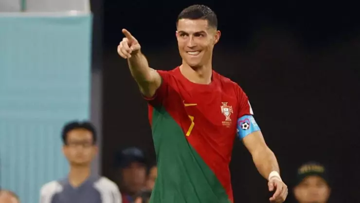 La reacción de Cristiano Ronaldo tras récord histórico en Qatar 2022