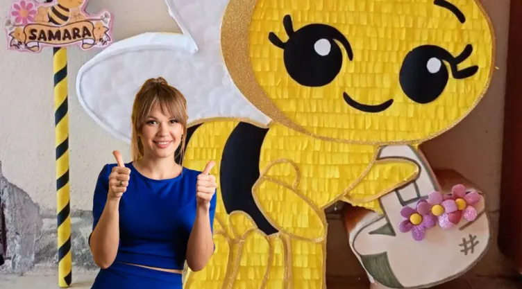 3 diseños de piñatas caseras de Abejita Chiquitita; ideales para los cumpleaños de los niños