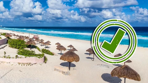 Estas son las playas de Cancún en las que puedes nadar HOY 30 de enero de 2026.webp