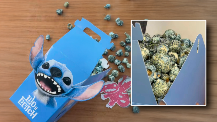 Palomitas azules de Stitch: el nuevo sabor tropical que conquista los cines