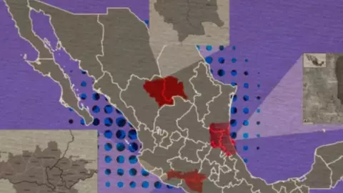 Tres estados nuevos en México