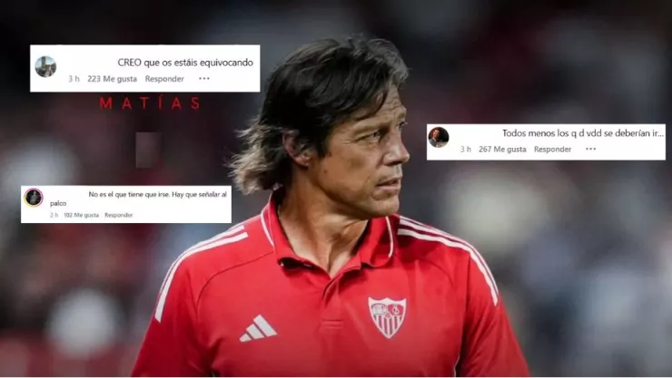 Matías Almeyda dejó el Sevilla