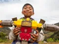 Generando sonrisas en la edición 2021 - 2022 del Juguetón Azteca.