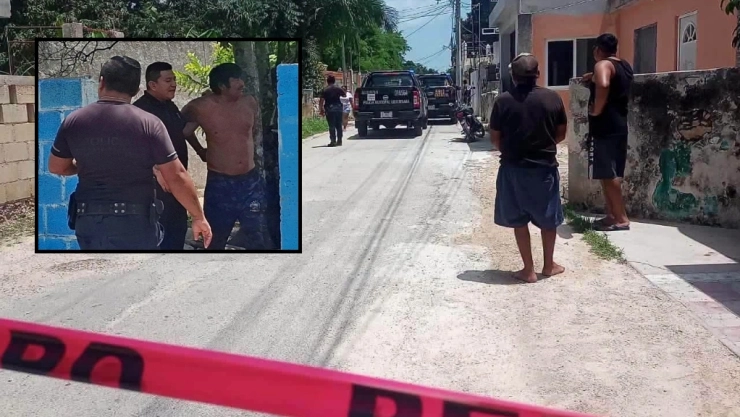 Discusión por terrenos en Dzidzantún termina en tragedia: tío le da MACHETAZO a su sobrino