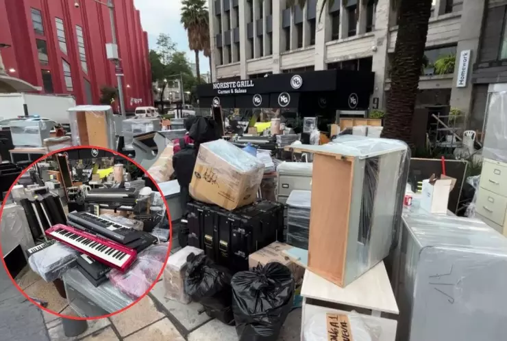 CDMX: Ladrones roban escuela de Música tras desalojo, cerca del Monumento a la Revolución