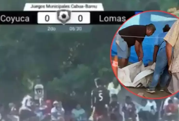 VIDEO FUERTE Matan a balazos a un aficionado durante partido de semifinal de futbol, en México.jpg