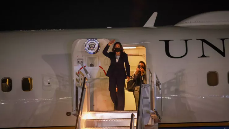 Kamala Harris, vicepresidenta de EUA, se reunirá con AMLO en Palacio Nacional al término de la mañanera