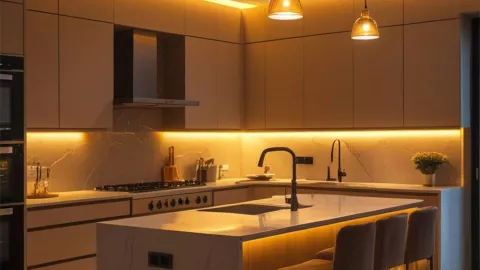 27 ideas de decoración con luces led: puedes instalarlas en techos, marcos o debajo de los muebles