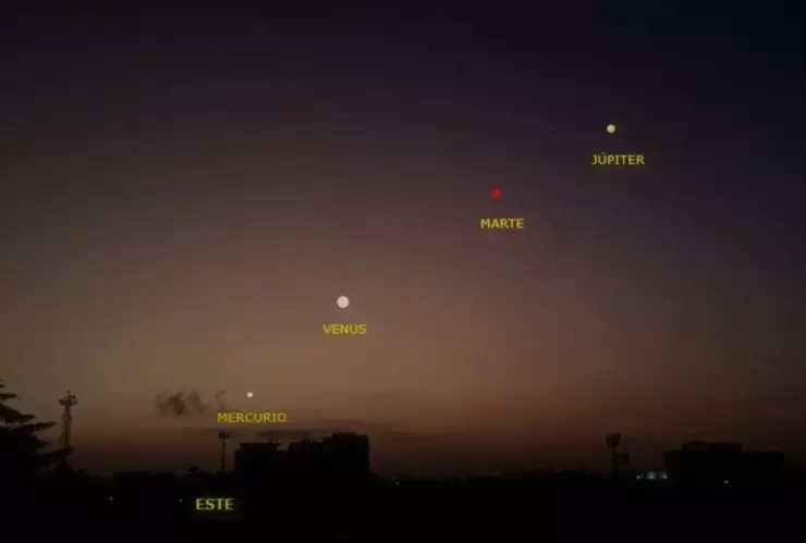 La conjunción de la Luna y Venus se dará este domingo 26 de junio del 2022, tras la alineación de planetas del 24 de junio.